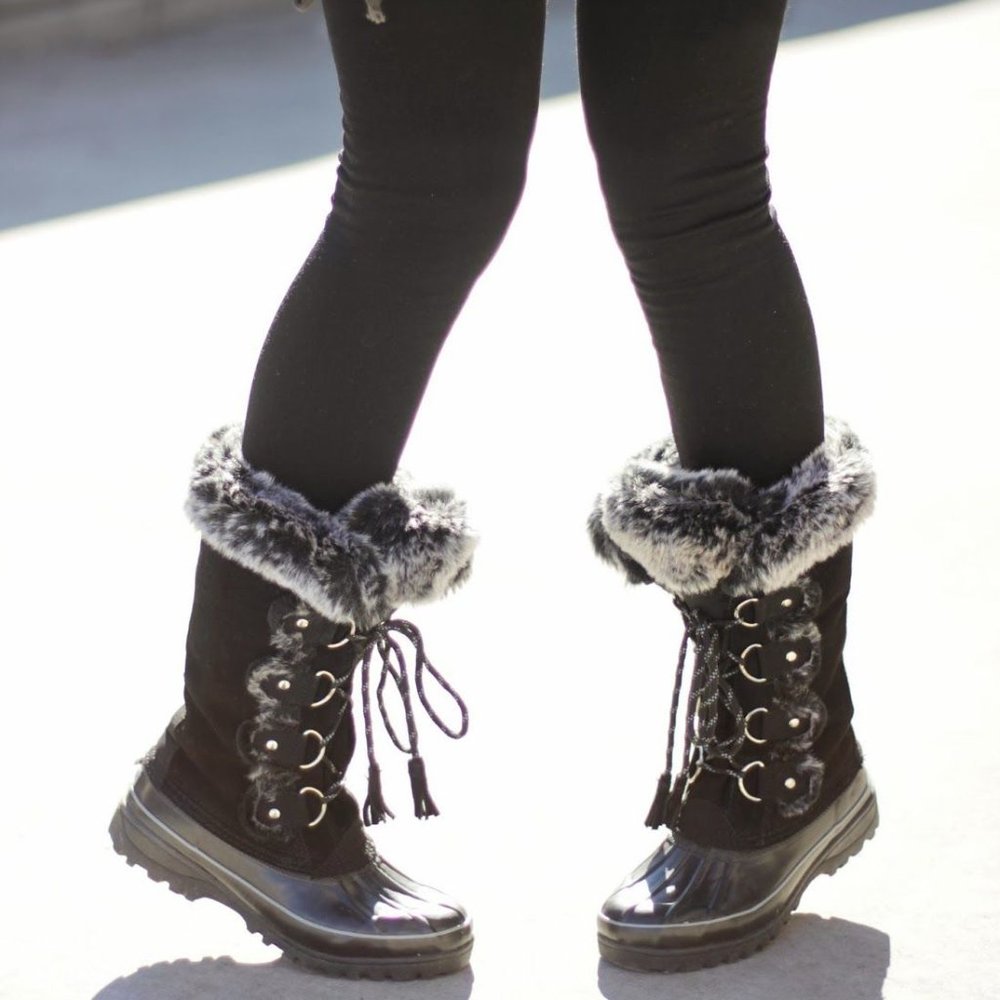 Khombu Fur lined Waterproof Snow Boots 7